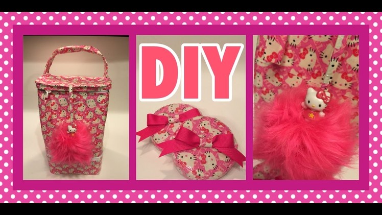 Duct Tape Hello Kitty Insulated Lunch Bag and Ice Packs - Watch Me Make It!