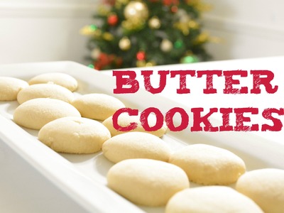 Eggless Butter Cookies Recipe