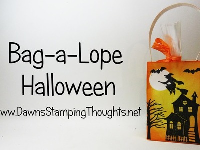 Halloween Bag a Lope featuring Stampin'Up! products
