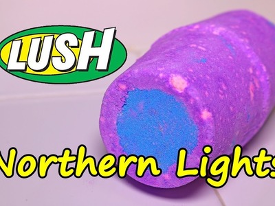 LUSH - NORTHERN LIGHTS Bath Bomb - DEMO - Underwater View - Review Christmas 2016 Version