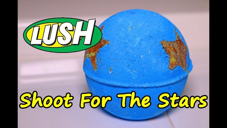 LUSH - Shoot for the Stars Bath Bomb - DEMO - Underwater View - Review Christmas 2016