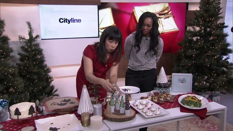 Make your holiday party memorable with these easy festive appetizers & desserts