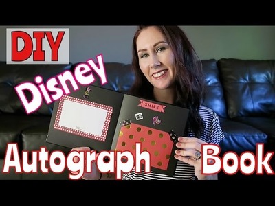 My Custom Disney autograph and memory book 2015 | DIY