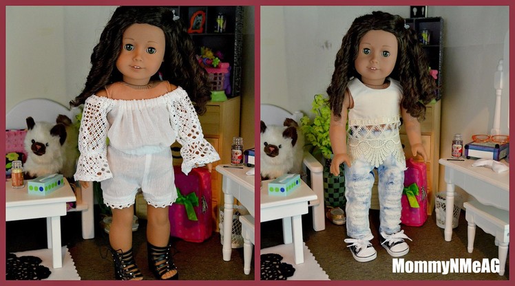 NEW AMERICAN GIRL DOLL OUTFITS! Opening Etsy Clothes from Sew Cute Forever