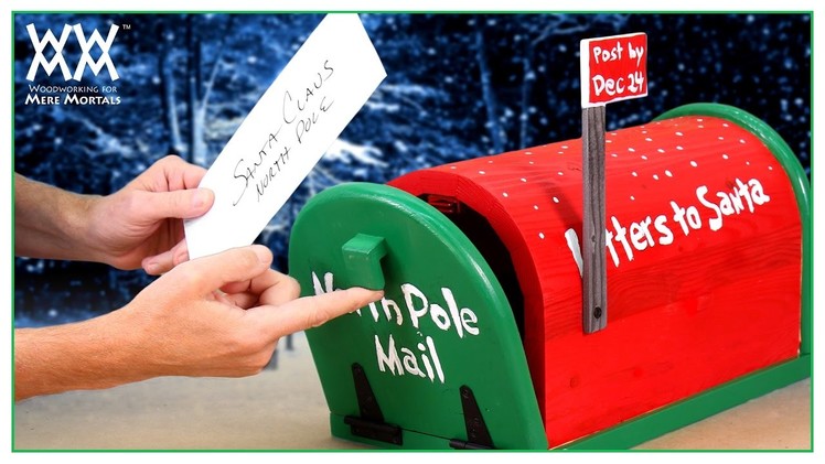 Santa's Mailbox. Direct service to the North Pole!