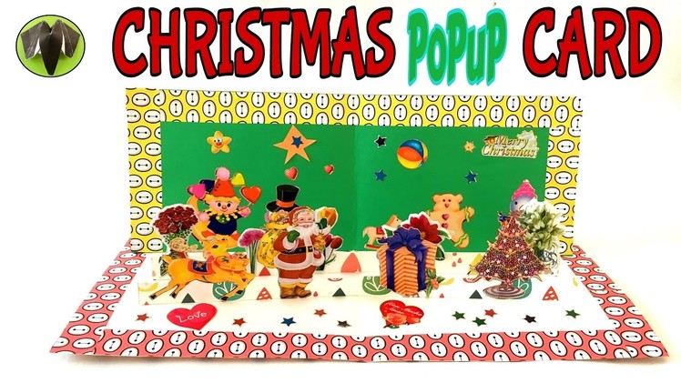Tutorial to make " CHRISTMAS Popup Card" - DIY
