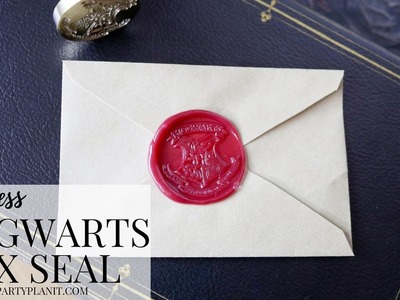 DIY Hogwarts Stationery with No Mess Envelope Wax Seal