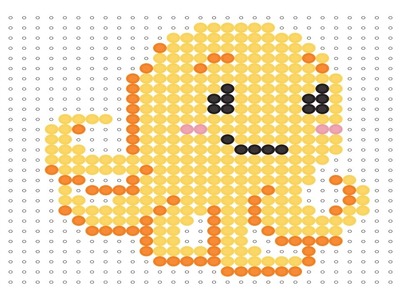 Hama Bead Kawaii Octopus (Kawaii Series 4 #14)