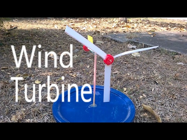Making A Toy Wind Turbine 47