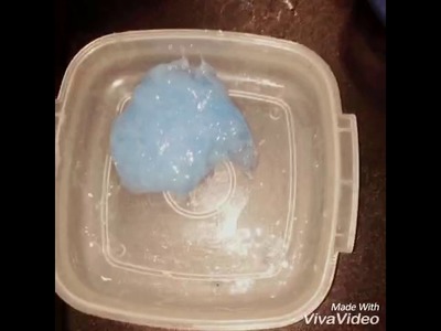 How to make slime? (Without borax contact solution eye drop anything just 2 INGREDEANTS)