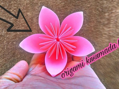 Origami kusumada flower (How To)