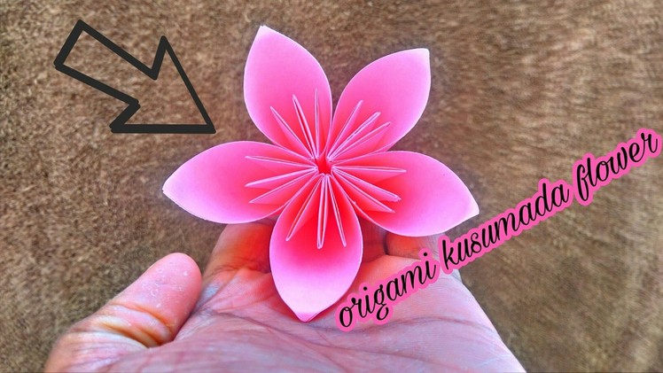 Origami kusumada flower (How To)