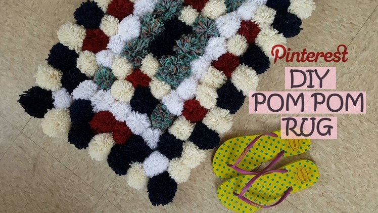 Pinterest | DIY POM POM RUG