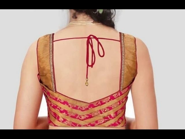 Bridal Designer Blouse Made Easy Cutting And Stitching DIY)