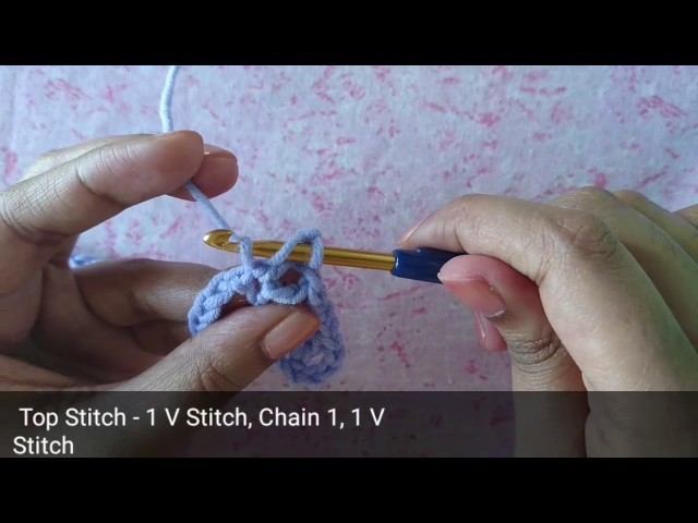 Crochet Made Easy - How to make The V Stitch Ripple Pattern (Tutorial) ♥ Pearl Gomez ♥