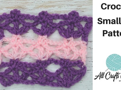 Crochet Small Fan Stitch Pattern