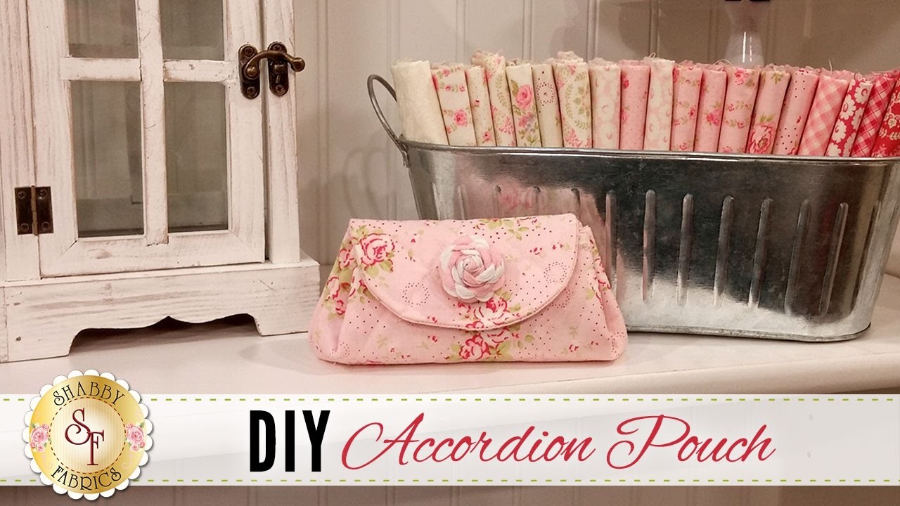 diy accordion pouch with jennifer bosworth of shabby diy accordion pouch with jennifer bosworth of shabby
