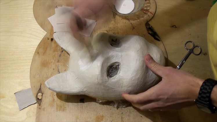 DIY Anbu Paper Mask Tutorial