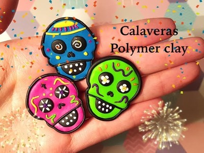 DIY Calaveras (mexican skulls) - Polymer clay tutorial