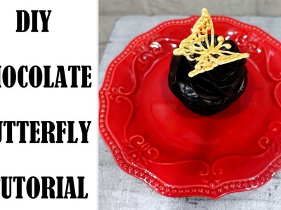 DIY Chocolate butterfly tutorial- How to.