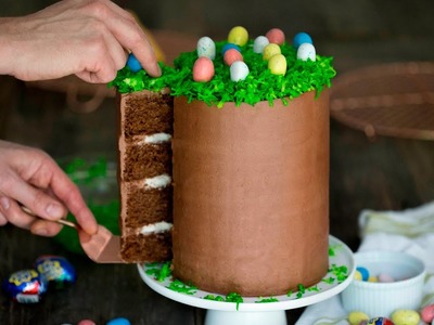 DIY Chocolate Easter Cake