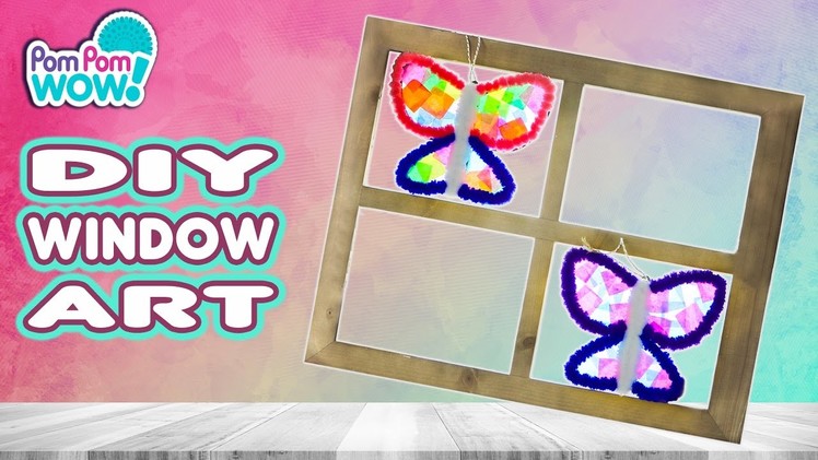 DIY Colorful Butterfly Craft! | Official PomPom Wow