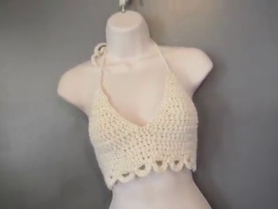 DIY Crochet Halter Top Tutorial | The KBiv Way ????