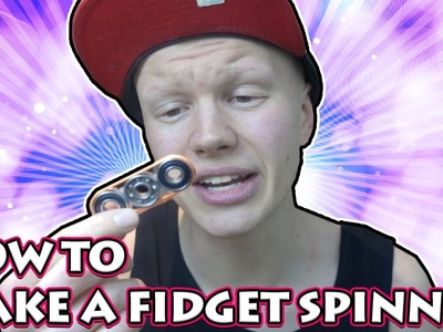 DIY FIDGET SPINNER - HOW TO MAKE A FIDGET SPINNER (SUPER CHEAP)