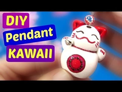 DIY Kawaii cat pendant