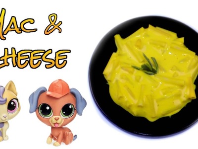 DIY Miniature Mac and Cheese - How to Make LPS Crafts, Doll Stuff & Dollhouse Things