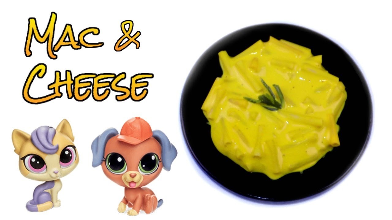 DIY Miniature Mac and Cheese - How to Make LPS Crafts, Doll Stuff & Dollhouse Things