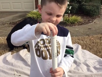 DIY PVC Kid's Cane - 100th Day of School