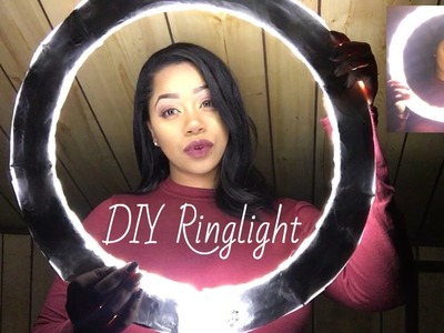DIY Ringlight | Under $20 - Under 20 minutes | EASIEST way to make your own ringlight!