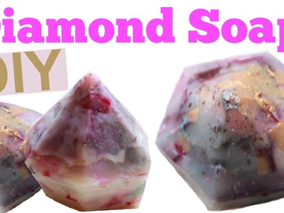 ✮ DIY ✮ Savon Diamant | Diamond Soap | Caly Beauty