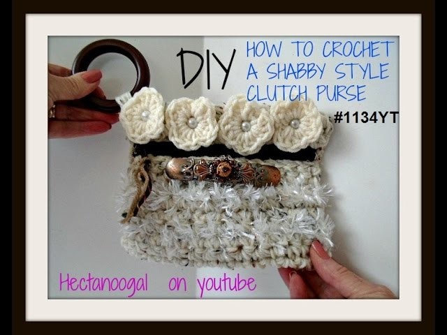 DIY Tutorial - Crochet Bohemian Clutch - Boho Evening Hand Bag - collab with Naztazia