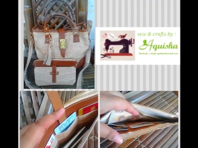 DIY TUTORIAL How to make a wallet with HP pouch inside