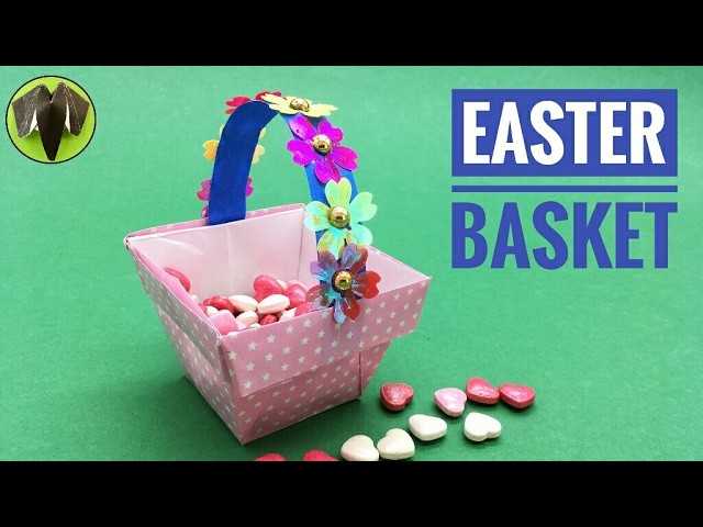 Easter Basket - DIY Origami Tutorial by Paper Folds