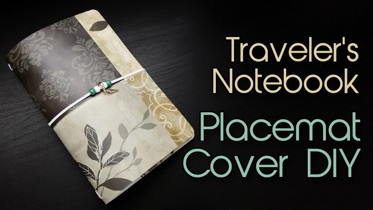 Fauxdori. Midori. Traveler's Notebook Tutorial | Placemat Cover DIY | Creation in Between