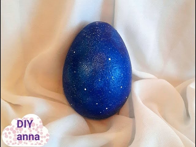 Galaxy space easter eggs DIY ideas decorations crafts tutorial