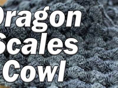 How to Corner to Corner Crochet a Dragon Scales Cowl