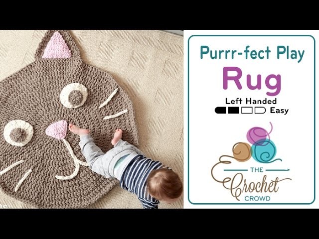How to Crochet A Rug: Cat Play Rug