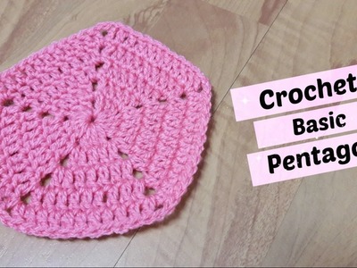 How to crochet a solid pentagon? | !Crochet!