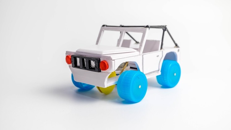 How To Make a Car - Amazing Jeep Car DIY - (Electric Car)