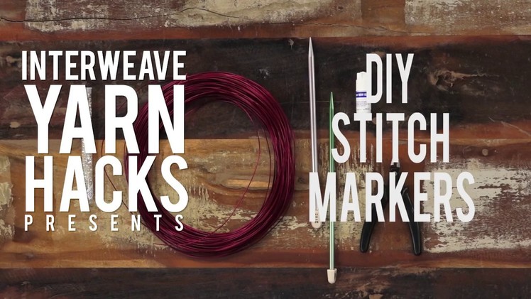 How to Make DIY Stitch Markers