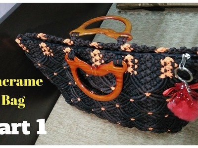 How to make Macrame Bag in professional way | PART 1