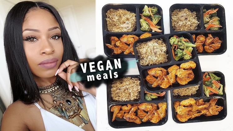 HOW TO MEAL PREP LIKE A BOSS! | 5 days of vegan meals