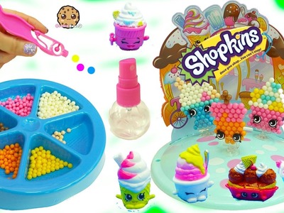 Make Your Own Ice Cream Shopkins - Beados  Water Beads Craft Playset - Toy Video