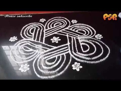 Navratri padi kolam designs with dots 5-3.muggulu design. Aathukolam by Preetha SaiRam