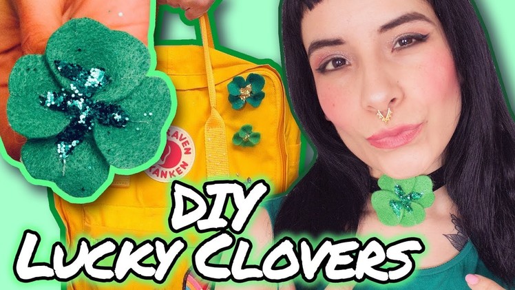 St. Patrick's Day LUCKY FOUR-LEAF CLOVER - DIY Tutorial. Do It Your Damn Self | Hissy Fit