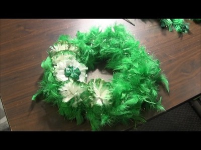 St. Patrick's Day Wreath (Dollar Store Craft)